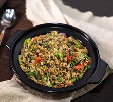 Sour Cabbage and Minced Pork Baozi Rice