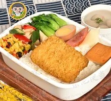 Squid Cutlet Rice Bowl