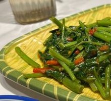 Shrimp Paste with Water Spinach