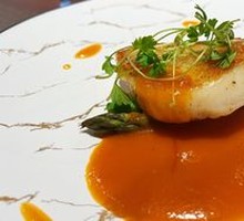 Searing Deep-Sea Cod on Iron Plate