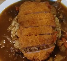 Curry Pork Cutlet Rice
