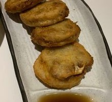 Scallion Lotus Root Sandwich