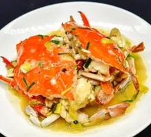 Scallion and Ginger Steamed Swimming Crab