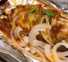Sauce-Roasted Live Sea Bass
