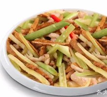Celery and Tofu Shreds with Pork