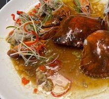 Steamed Crab with Roe