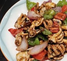 Stir-fried Octopus in Sauce
