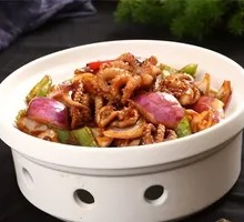 Stir-fried Octopus in Sauce