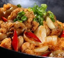 Dry Pot Fish Offal