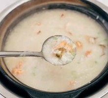 Abalone, Scallops, and Shrimp Congee