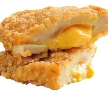 Cheesy Chicken Cutlet with Molten Cheese