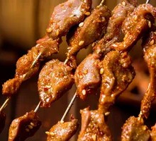 Grilled Chicken Gizzard