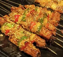 Double Pepper Beef Skewers