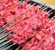 Iron Skewer Meat Kebabs