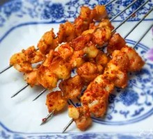 Charcoal-Grilled Chicken Gizzards