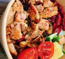 Black Pepper Chicken Grain Bowl