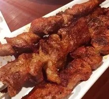 Steel Skewer Lamb Kebab