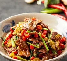 Sichuan Pepper Stir-Fried Beef