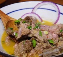 Special Steamed Lamb in Bowl