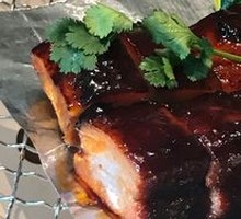 Honey Glazed Black Pig Belly