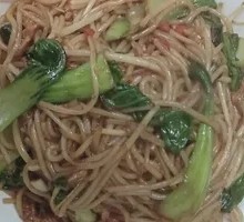 Sour Radish and Chicken Offal Fried Noodles