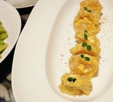 Sea Urchin Sauce Baked Shrimp Balls
