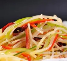 Spicy and Sour Potato Noodles with Rice