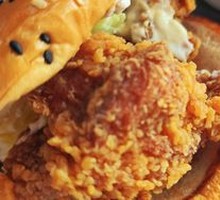 Spicy Chicken Leg Burger