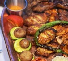 Seafood and Meat Grill Platter