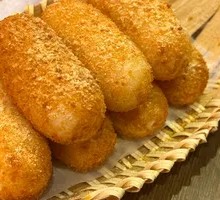Brown Sugar Burst Glutinous Rice Cake