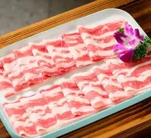 Freshly Sliced Angus Wagyu Beef