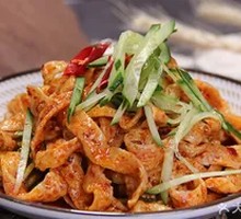Sesame Sauce Beef Tendon Noodles