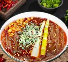 Spicy and Sour Bamboo Shoot Noodles