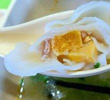 Egg Yolk Pork Dumplings