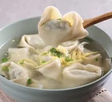 Egg Yolk Pork Dumplings