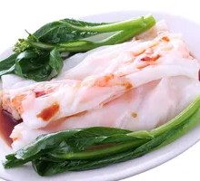 Barbecue Shrimp and Egg Rice Noodle Rolls