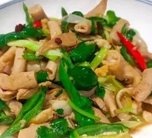 Spicy Stir-fried Lamb Intestines