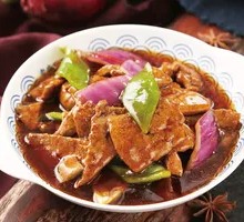 Sauce-Braised Pork Liver with Sauce