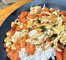 Tomato and Egg Fried Rice
