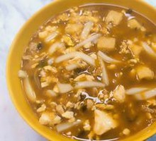 Tofu and Rice Cake