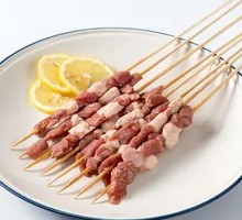 Lamb Skewers with Red Willow