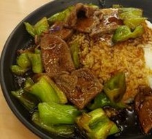 Sauce-Braised Pork Liver Rice Bowl