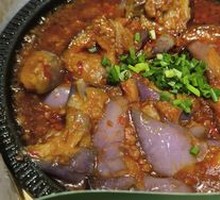 Pan-fried Eggplant with Minced Pork