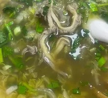 Beef Offal Clear Soup with Chinese Cabbage