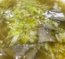 Beef and Chinese Cabbage Soup