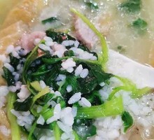 Shredded Pork Fried Rice with Pickled Vegetables