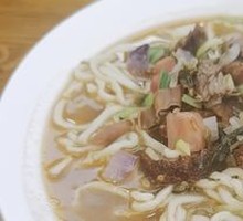 Beef Offal Noodles with Sauce