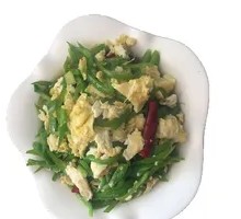 Green Pepper and Egg Baozi Rice