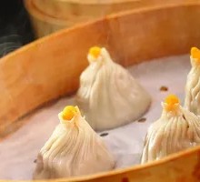 Salted Egg Yolk Soup Dumplings