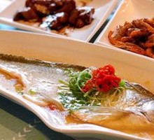 Steamed Fresh Pomfret